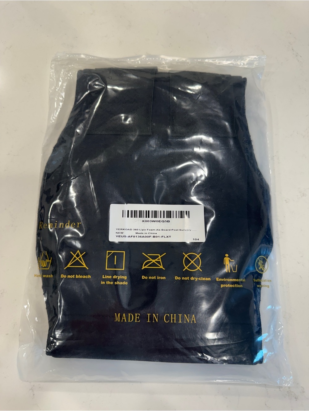 360 Lipo Foam Ab Board Post-Surgery Abdominal Binder